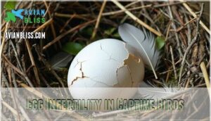 egg infertility in captive birds
