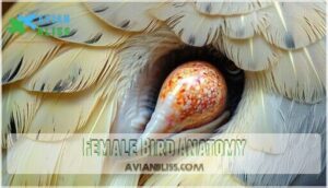 female bird anatomy