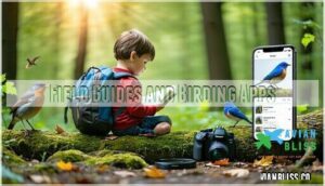 field guides and birding apps