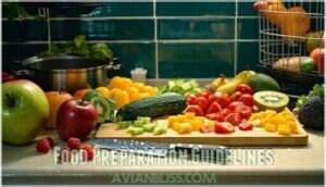 food preparation guidelines