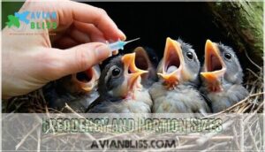 frequency and portion sizes