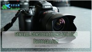 general considerations for bird photography