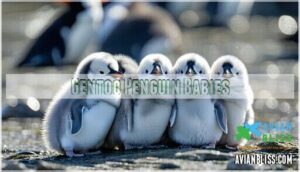 gentoo penguin babies
