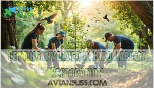 getting involved in bird habitat restoration