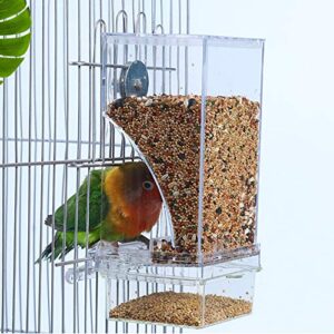 Hamiledyi No Mess Bird Cage B08XBR9R6X