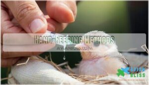 hand-feeding methods