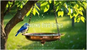 hanging bird baths hanging bird baths