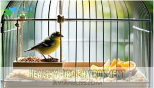 healthy bird environment