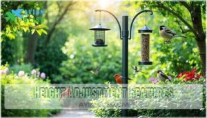 height adjustment features