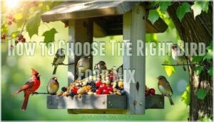 how to choose the right bird food mix