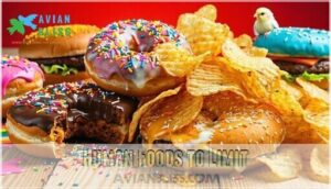 human foods to limit