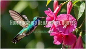 hummingbird behavioral quotes