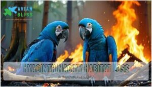 hyacinth macaw habitat loss