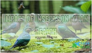 impact of insects on avian health