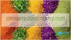 ingredients and nutritional value