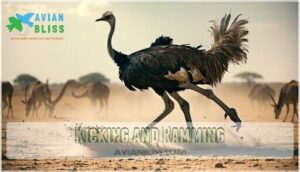 kicking and ramming kicking and ramming