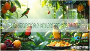 maintaining a balanced bird diet