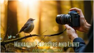 managing exposure and light