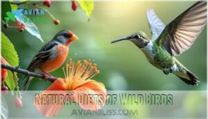 natural diets of wild birds