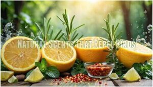 natural scents that repel birds