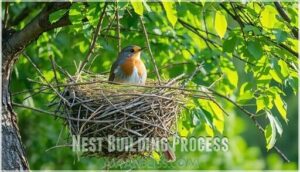 nest building process nest building process