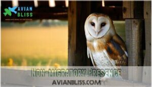 non-migratory presence