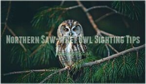northern saw-whet owl sighting tips