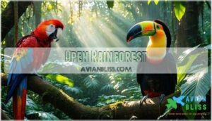 open rainforest