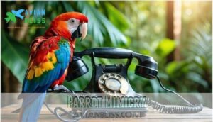 parrot mimicry