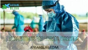 precautions for animal workers