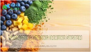 promoting strong immune system