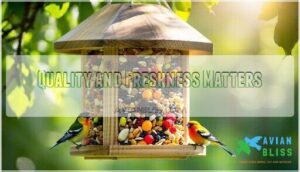 quality and freshness matters