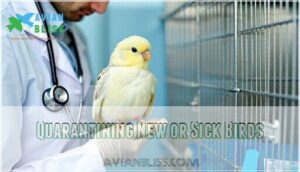 quarantining new or sick birds quarantining new or sick birds