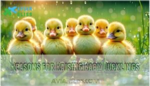 reasons for raising baby ducklings