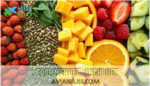 recommended finch diet