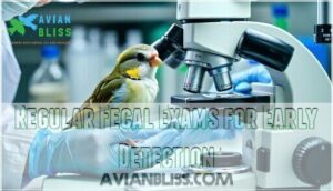 regular fecal exams for early detection regular fecal exams for early detection