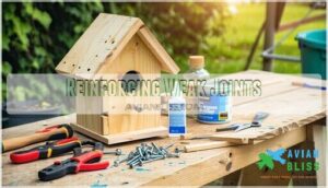 reinforcing weak joints