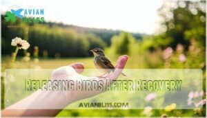 releasing birds after recovery releasing birds after recovery