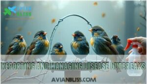 reporting and managing disease outbreaks