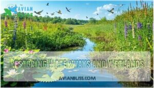 restoring waterways and wetlands