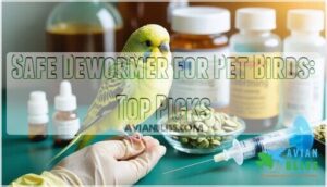 safe dewormer for pet birds