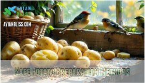 safe potato preparation methods