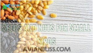 seeds and nuts for small birds