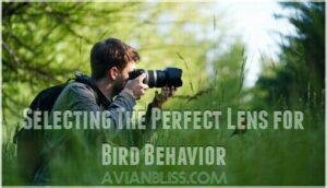 selecting the perfect lens for bird behavior