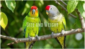 size and weight size and weight