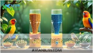 soluble and non-soluble supplements soluble and non-soluble supplements
