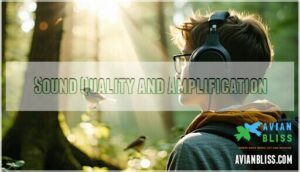 sound quality and amplification