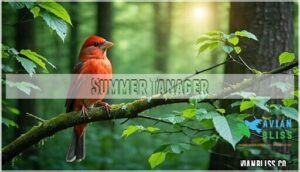 summer tanager