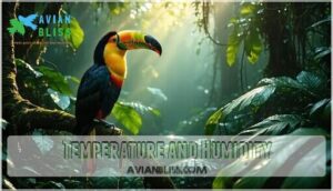 temperature and humidity