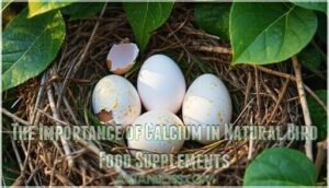 the importance of calcium in natural bird food supplements